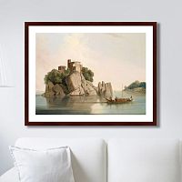 картина: carved rocks at sultaungunge, bihar, 1825г. во Владивостоке