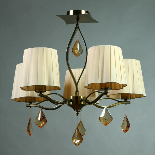 потолочная люстра brizzi bx03203/5 bronze cream во Владивостоке