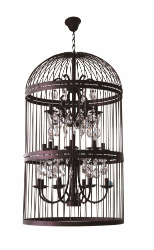 люстра birdcage d60 черная во Владивостоке