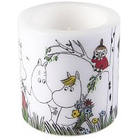свеча большая moomin счастливое семейство, 8 см во Владивостоке