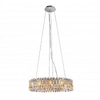 подвесная люстра crystal lux lirica sp10 d610 chrome во Владивостоке