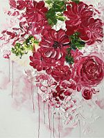 картина маслом дивные цветы 90*120 см. во Владивостоке