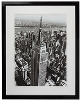 постер в черной раме 66х82 см empire state building во Владивостоке