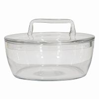 ваза настольная basket glass low во Владивостоке