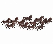 декор horses настенный медного цвета во Владивостоке