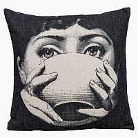 арт-подушка tea time fornasetti во Владивостоке