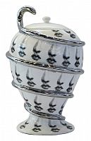 декоративная ваза с крышкой пьеро форназетти serpentino silver во Владивостоке
