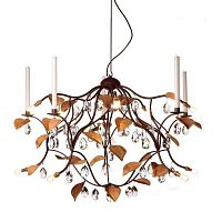 люстра jahreszeiten от delight collection прозрачная/бронзовая во Владивостоке