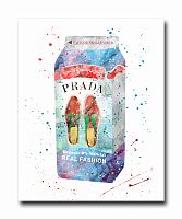постер prada milk a4 во Владивостоке