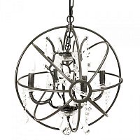 люстра foucault's orb crystal (47*47*64) коричневая во Владивостоке