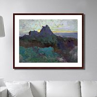 картина: rocky peak, 1875г. во Владивостоке