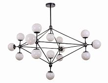 люстра modo 15 black+white черная, белые плафоны во Владивостоке
