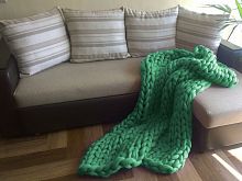 плед нежность зелёный большой во Владивостоке