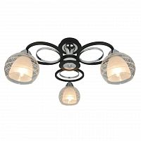 потолочная люстра arte lamp ginevra a1604pl-3bk во Владивостоке