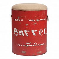 столик-табурет barrel red красный во Владивостоке