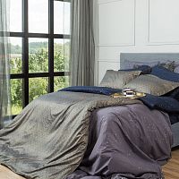 комплект постельного белья decoflux сатин евро twist dark во Владивостоке