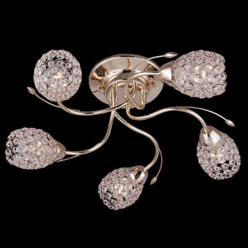 потолочная люстра eurosvet 70021/5 золото во Владивостоке