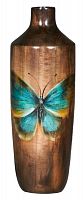 ваза настольная fresco turquoise butterfly во Владивостоке