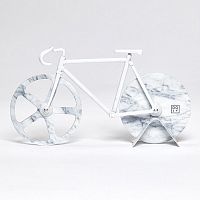 нож для пиццы из нержавеющей стали the fixie, белый мрамор во Владивостоке