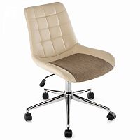 кресло компьютерное marco beige fabric бежевое во Владивостоке