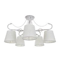 потолочная люстра idlamp vilucchio 556/5pf-whitepatina во Владивостоке