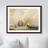 картина: the sailboat, 1829г. во Владивостоке