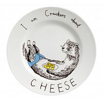 тарелка i am crackers about cheese во Владивостоке