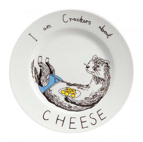 тарелка i am crackers about cheese во Владивостоке