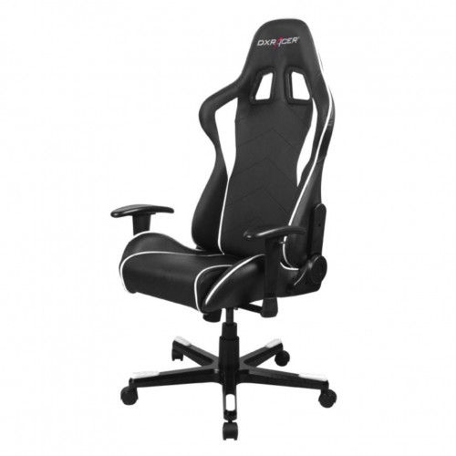 кресло геймерское dxracer formula черно-белое во Владивостоке