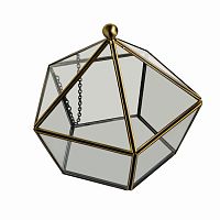 флорариум стеклянный в винтажном стиле diamond shape во Владивостоке