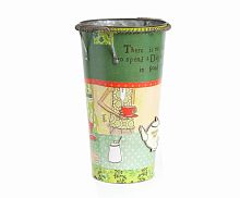 декоративный цветочный горшок tea time во Владивостоке