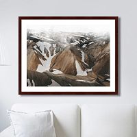 картина: mountain under mist, iceland no 1 во Владивостоке