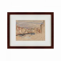 картина: venice the grand canal and rialto, 1850 во Владивостоке