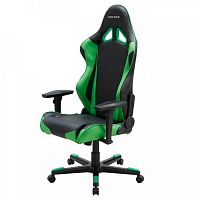 кресло геймерское dxracer racing черно-зеленое во Владивостоке