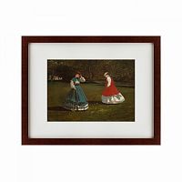 картина: a game of croquet, 1866 во Владивостоке