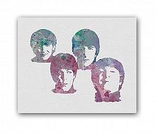 постер the beatles а4 во Владивостоке