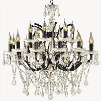 люстра avensis антик чёрная, прозрачная во Владивостоке